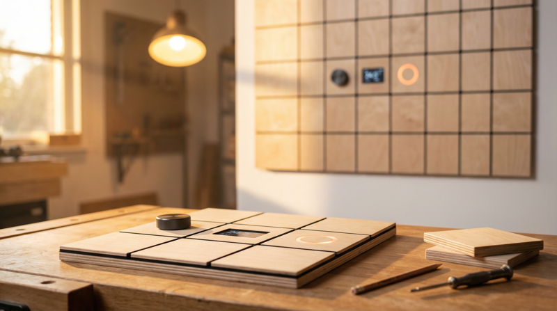 Modules sur mur modulaire
